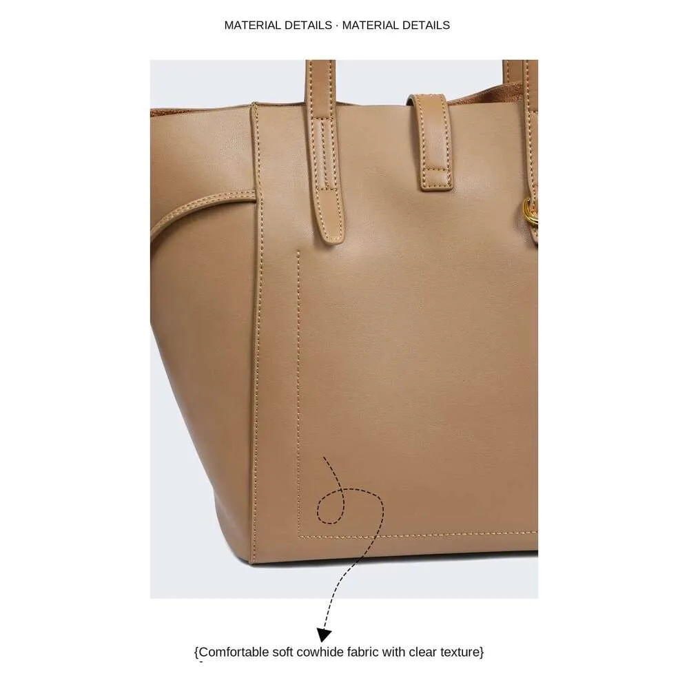 Sac fourre-tout en cuir véritable pour femme, nouveau sac à main en cuir de vache, grande capacité, mode maman, sacs à bandoulière_voghion.com
