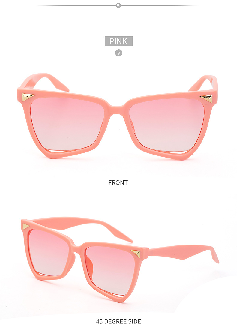 Irregular Sunglasses For Women Fashion Cat Eye Large Frame Sunglasses For Women Sunglasses_voghion.com