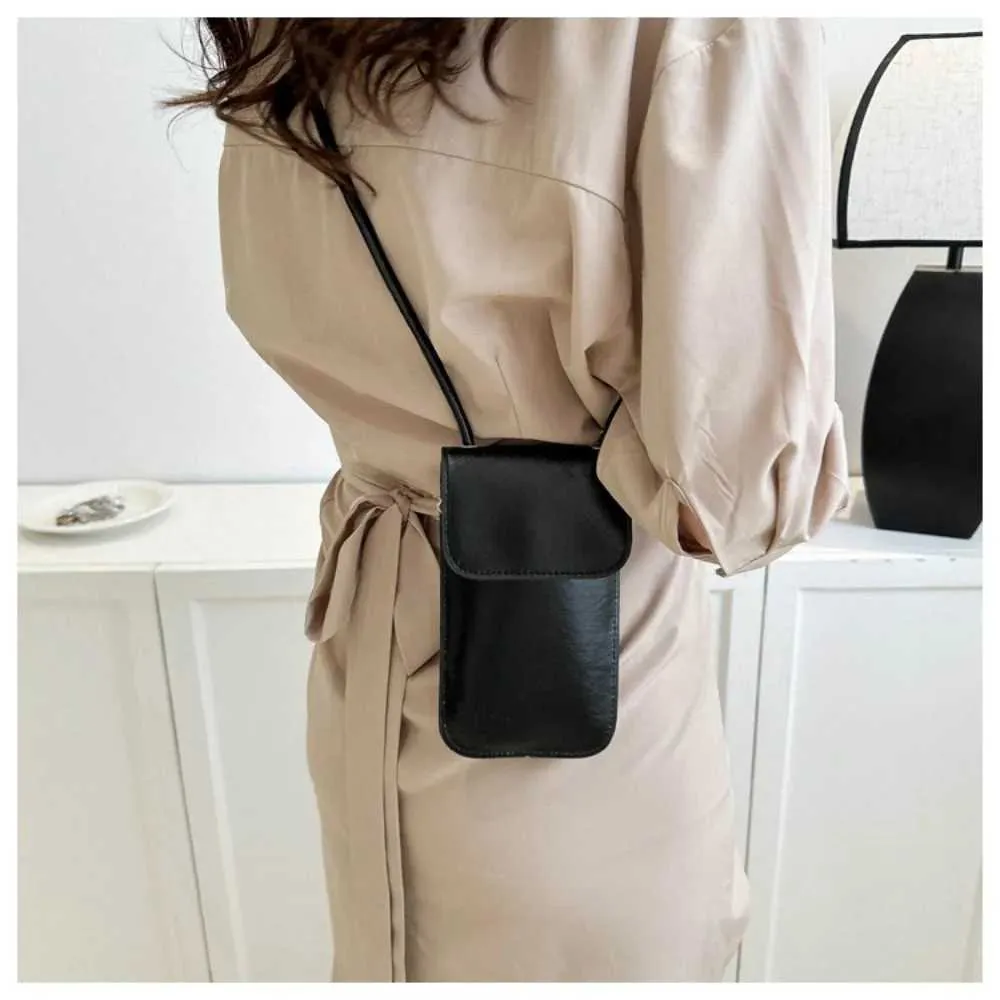 Casual Frauen Pu Geldbörsen Einfarbig Handy Geldbörse Dame Umhängetasche Umhängetasche Handtasche Weibliche Geld Taschen Messenger_voghion.com
