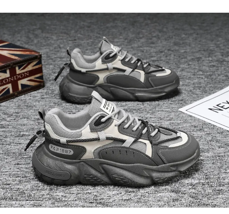 Atmungsaktive Mesh-Sportschuhe für den Sommer, neue trendige und vielseitige Freizeit-Laufschuhe für Herren mit erhöhter Innenhöhe, Lhshoe_voghion.com