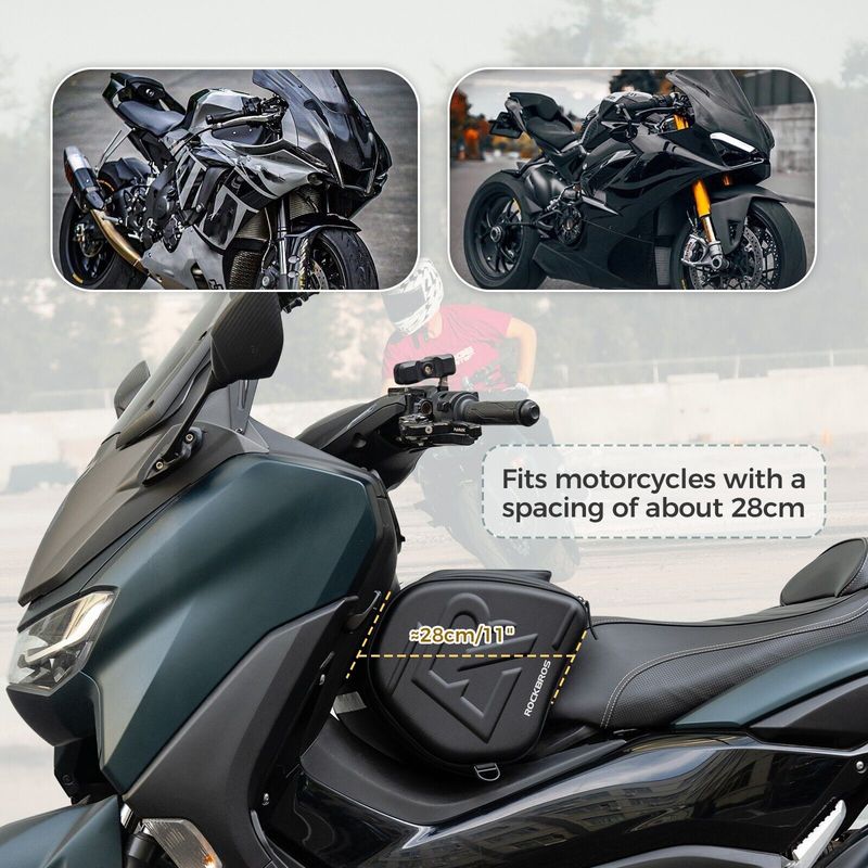ROCKBROS Front Motorcycle 14L With EVA Tank Cell Phone Bag_voghion.com