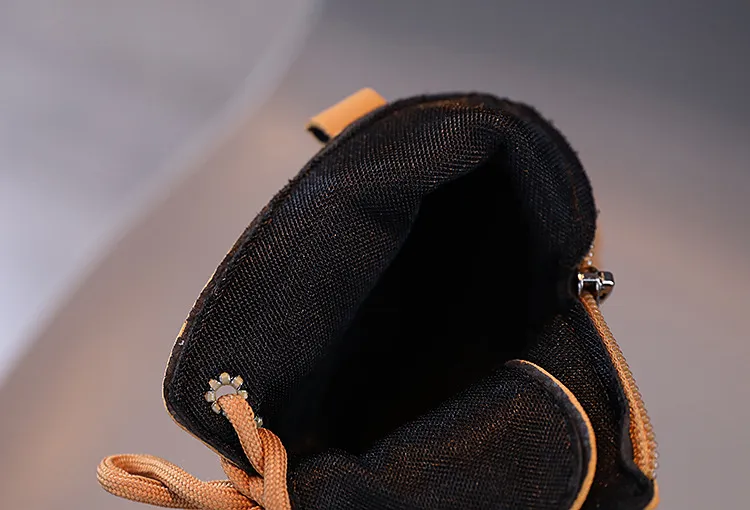 Lasten PU-nahkaiset talvikengät pojille ja tytöille, liukumattomat taaperoiden lyhyet lumikengät, Littlesprouts-koot 21–30_voghion.com