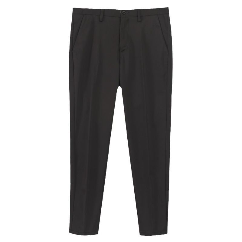 Stagione invernale e stagione delle erbe in Corea del Sud: Trendy Slim Fit, kleine Füße, lässig lang für Männer mit geradem Rohrabfall_voghion.com