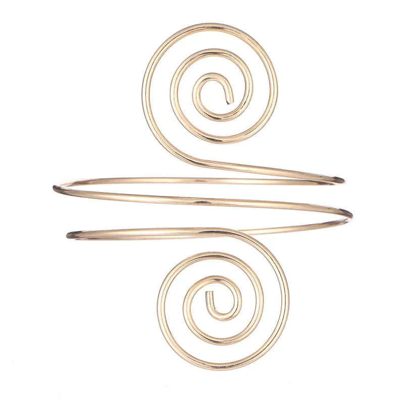 Armreif Mode Legierung Runde Kette Charme Für Frauen Weibliche Gold & Silber Farbe Armbänder Schmuck_voghion.com