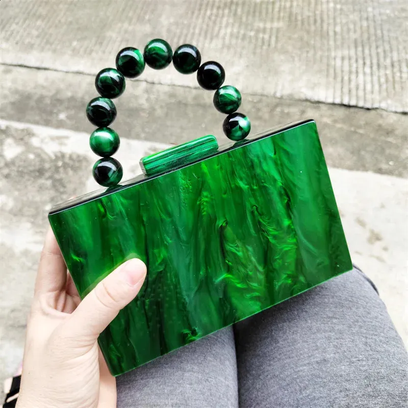 Sac à main en perles avec poignée en Chine, usine, vendeur, sac à main en acrylique pour femmes, pochettes de soirée, fête, voyage, plage_voghion.com