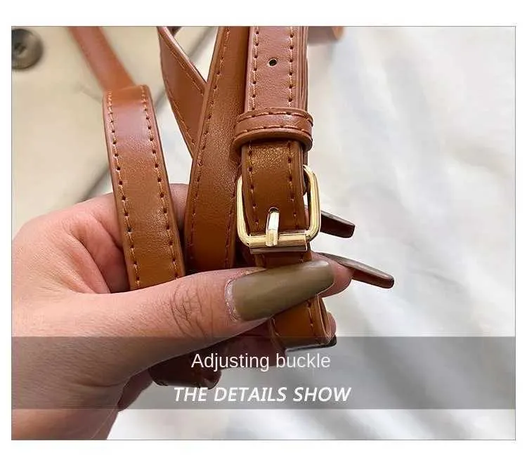 Explosions Contrast Color Portable Female Spring and Summer Niche Design Joker Small Bag Advanced Texture Shoulder_voghion.com