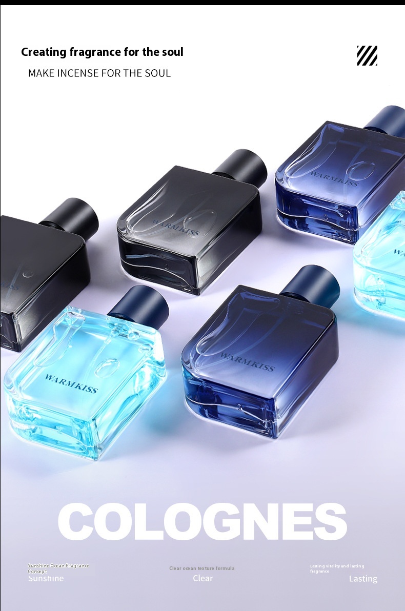 2024 Nowe perfumy Popularne WARMKISS Wanton Cologne Męskie perfumy Mała grupa Świeży zapach Trwały_voghion.com