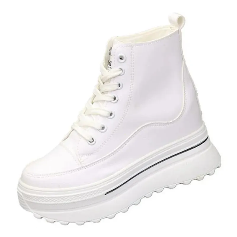 Platform Pu Leather Wedge Hidden Boots For Women Winter Running_voghion.com