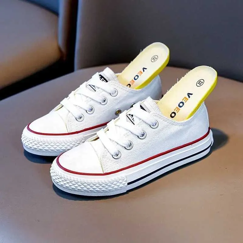 Athletic Outdoor Childrens low top canvas boys outdoor running shoes breathable and wear-resistant girls sports_voghion.com