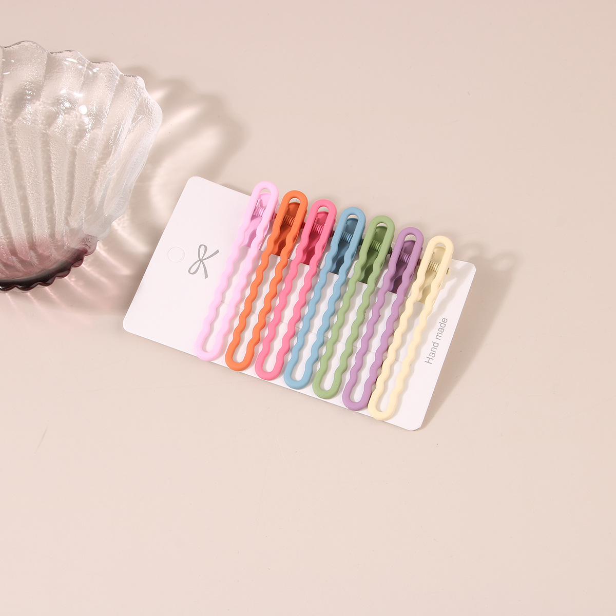 Guanyang ins naadloze haarspeld gradiënt kleur pak meisjesachtige pony haarspeld zijclip eendenbek clip haaraccessoires groothandel_voghion.com
