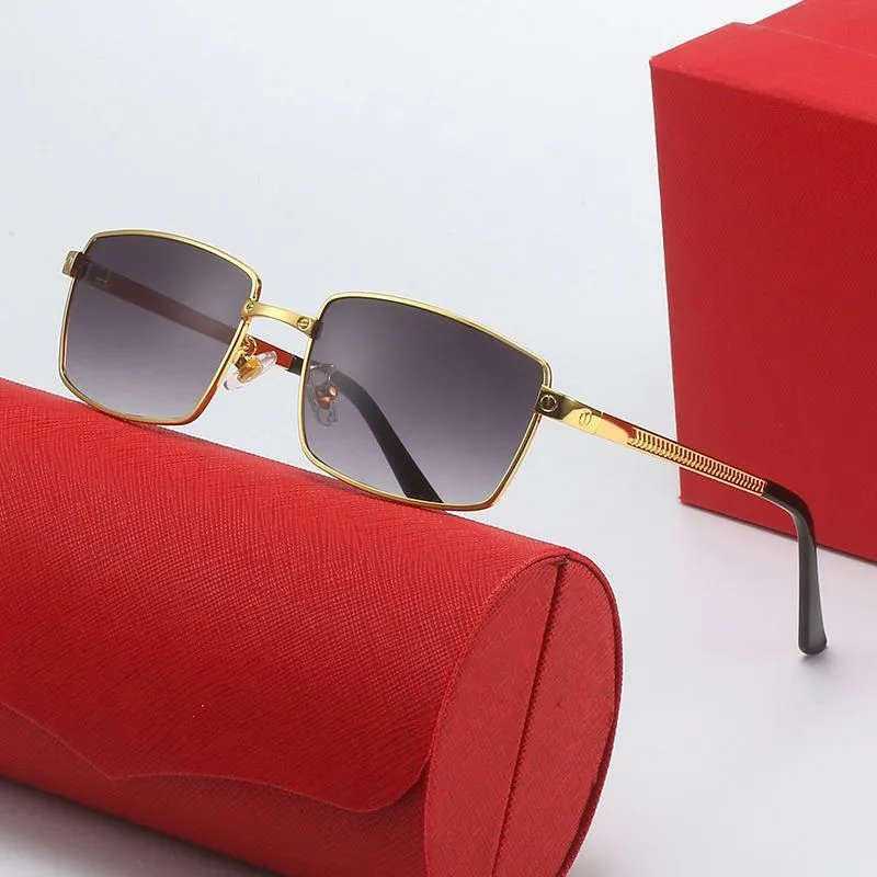 Men Sunglasses Classic Brand Retro Designer Eyewear Metal Frame Designers Sun Glasses Woman with box KD 2030240109_voghion.com
