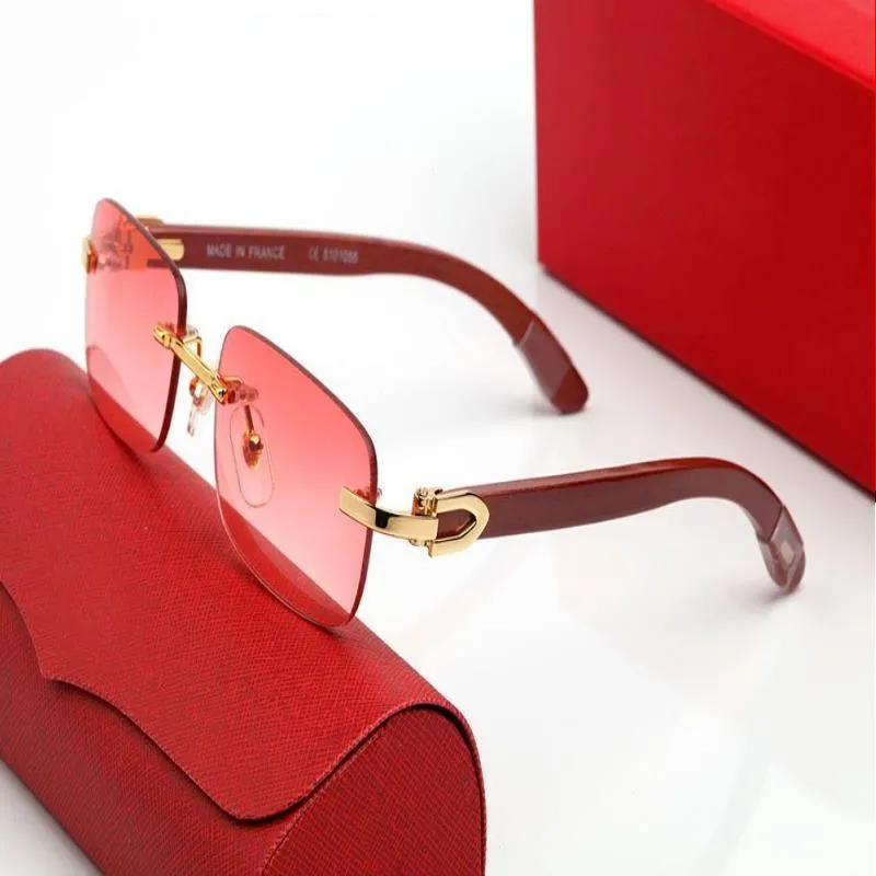 Designer Sunglasses Polarized Uv Protection Fashion Frameless_voghion.com