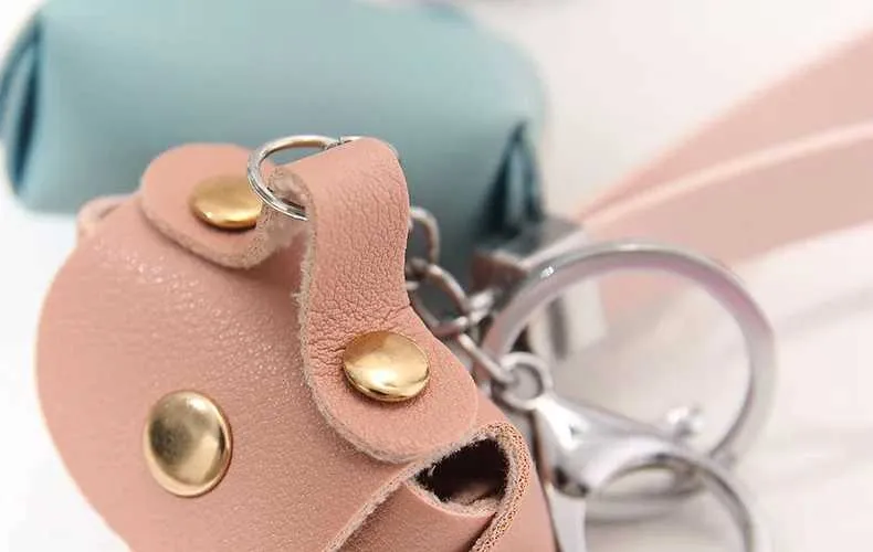 Süße Mini-Geldbörsen Mädchen kleine Kopfhörer-Box weiches Leder Haushälterin Schlüsselanhänger Brieftasche Beutel Frauen Taschen tragbar_voghion.com