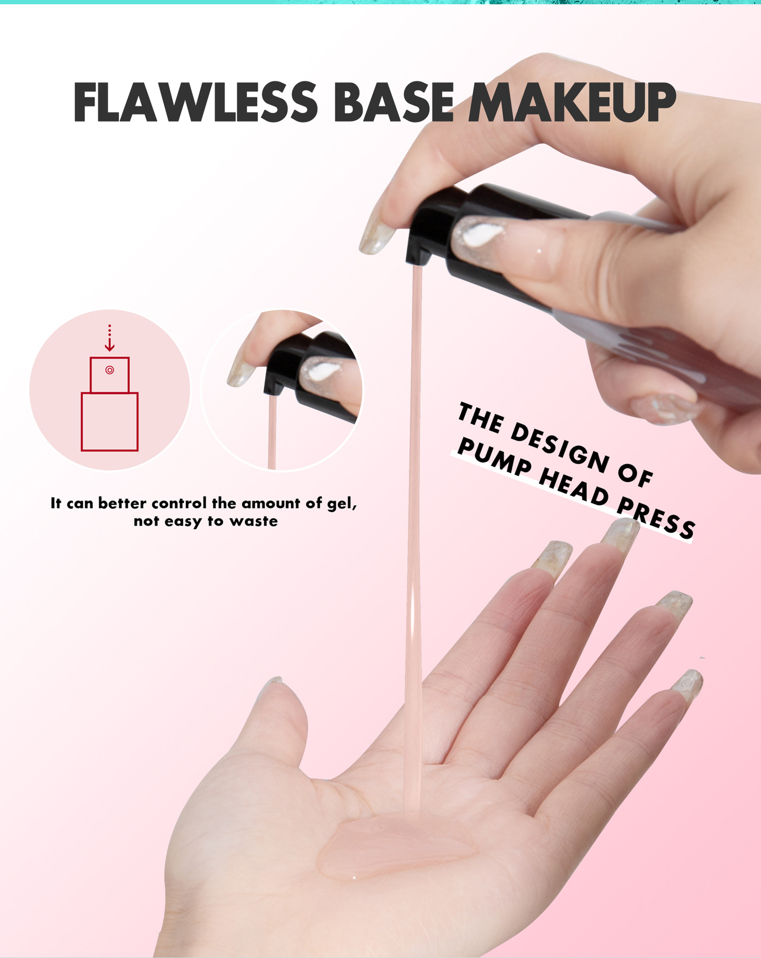 Hellokiss Gel concealer Hydraterende Invisible Pore Primer gel Pre Make-up Crème_voghion.com