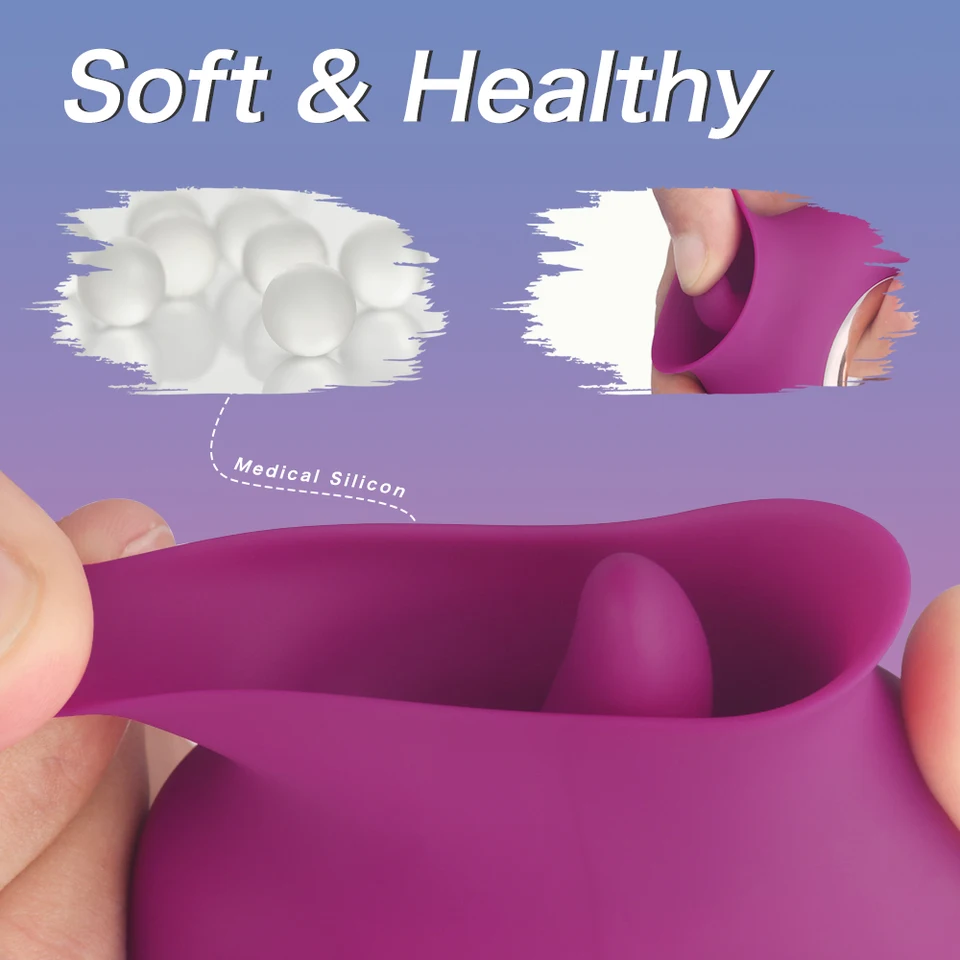Zungen-vibrator Für G-punkt Und Klitoris Für Damen_voghion.com