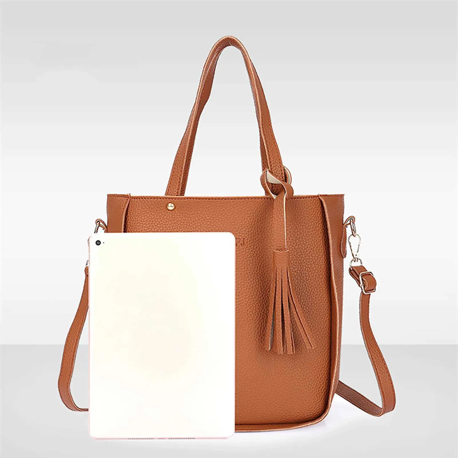 Donna 2021 Nuova Moda Quattro Pezzi Borsa A Tracolla Messenger Portafoglio Borsa A Mano Carteras Bolsas Para Mujer 2024 BagsC241216_voghion.com