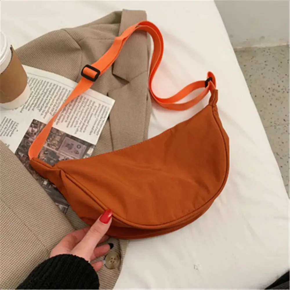 ISKYBOB Shoulder Solid Haruku Multifunction Handbags Large Capacity Crossbody Bags for Women Teens Purse 240802_voghion.com
