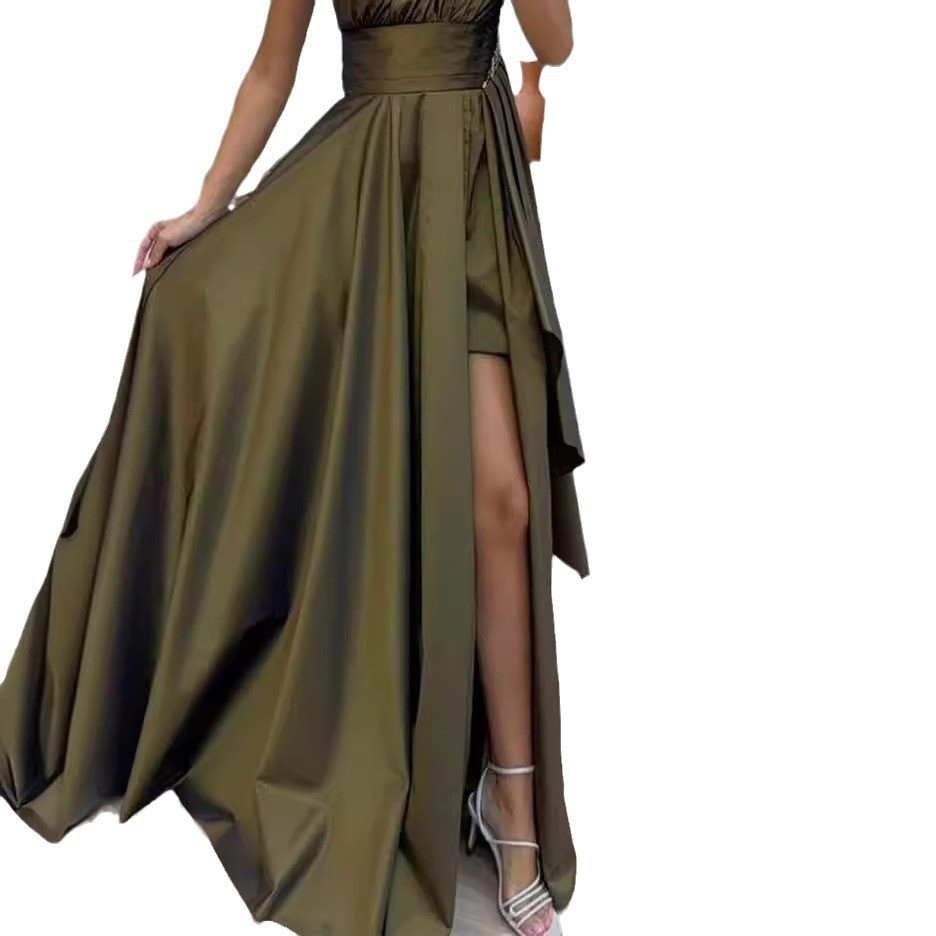 Rochie elegantă pentru femei, rochie lejeră la modă de toamnă_voghion.com