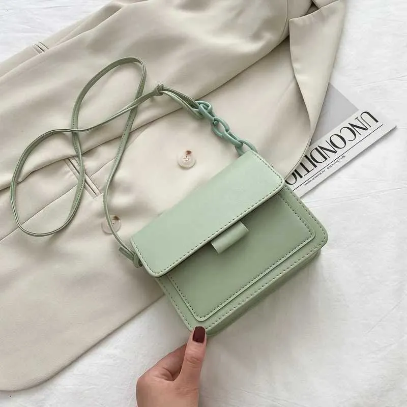 2020 nei Moud villsäiteg Kettengürtel kleng quadratesch Tasche Vintage Single Shoulder Messenger Bag Crossbody Taschen fir_voghion.com