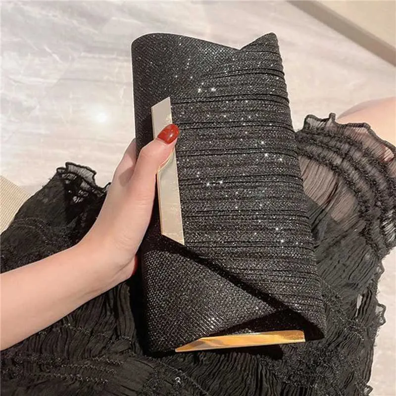 Sac à main élégant pour femme, pochette de soirée, sac à bandoulière avec chaîne, pour banquet, soirée, mariage, Y241019_voghion.com