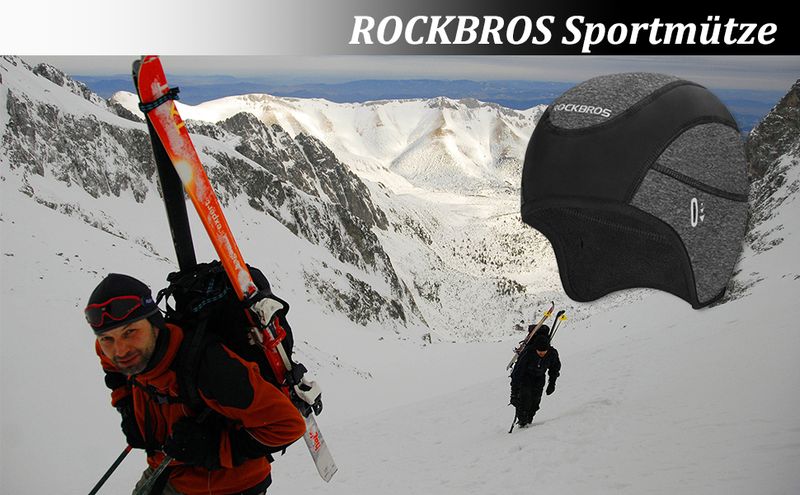 ROCKBROS Winter Bicycle Helmet Windproof MTB Cap Warm_voghion.com