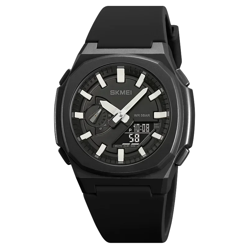Herren Sport Digitaluhr Mit Stoppuhr Und Datumsanzeige_voghion.com