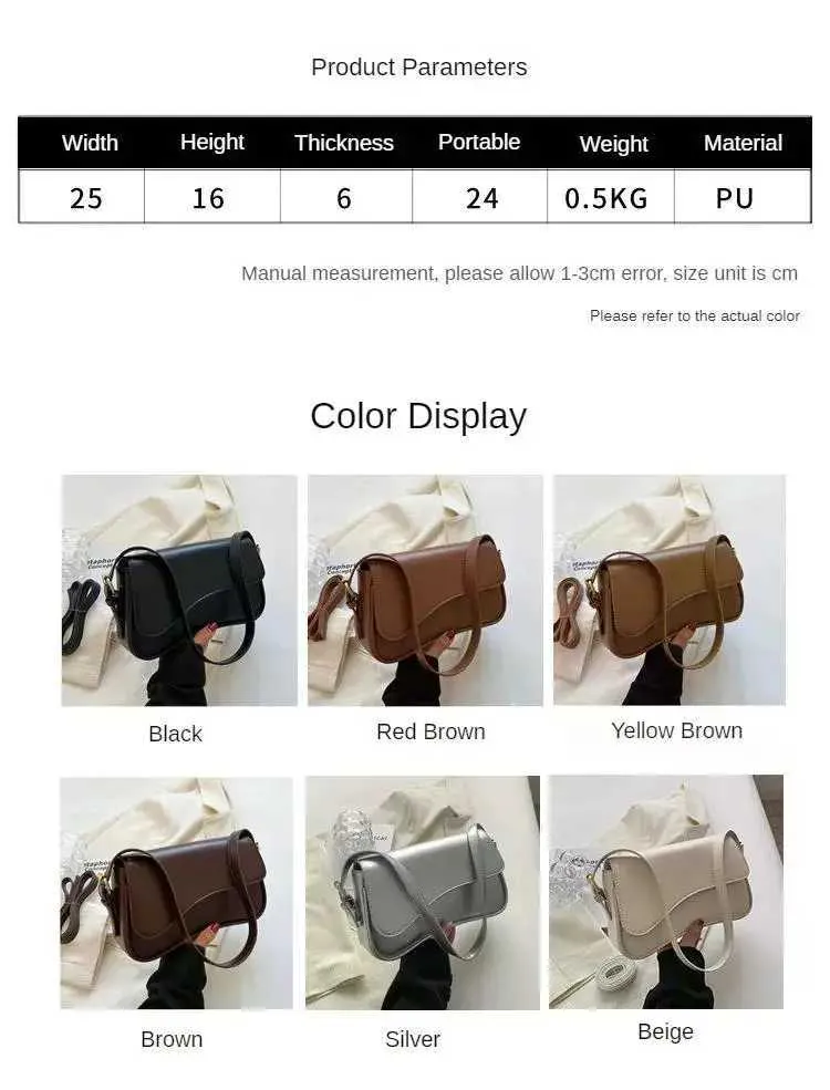 Vintage Leather Crossbody Bag For Women Small Flap Shoulder Bag_voghion.com