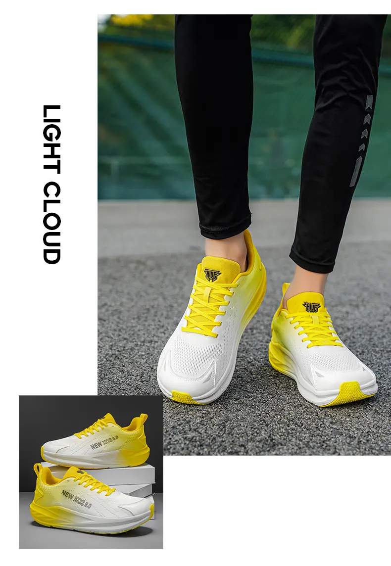 Chaussures de sport grande taille, pour couples à bout large, idéales pour la course à pied et une bonne respirabilité au quotidien._voghion.com