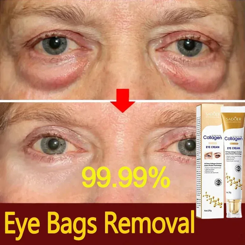 Instant Bag Removal Cream Collagen Anti-Wrinkle Fade Fine es Firming Skin Anti Dark Circle Puffiness Brighten Eye Care