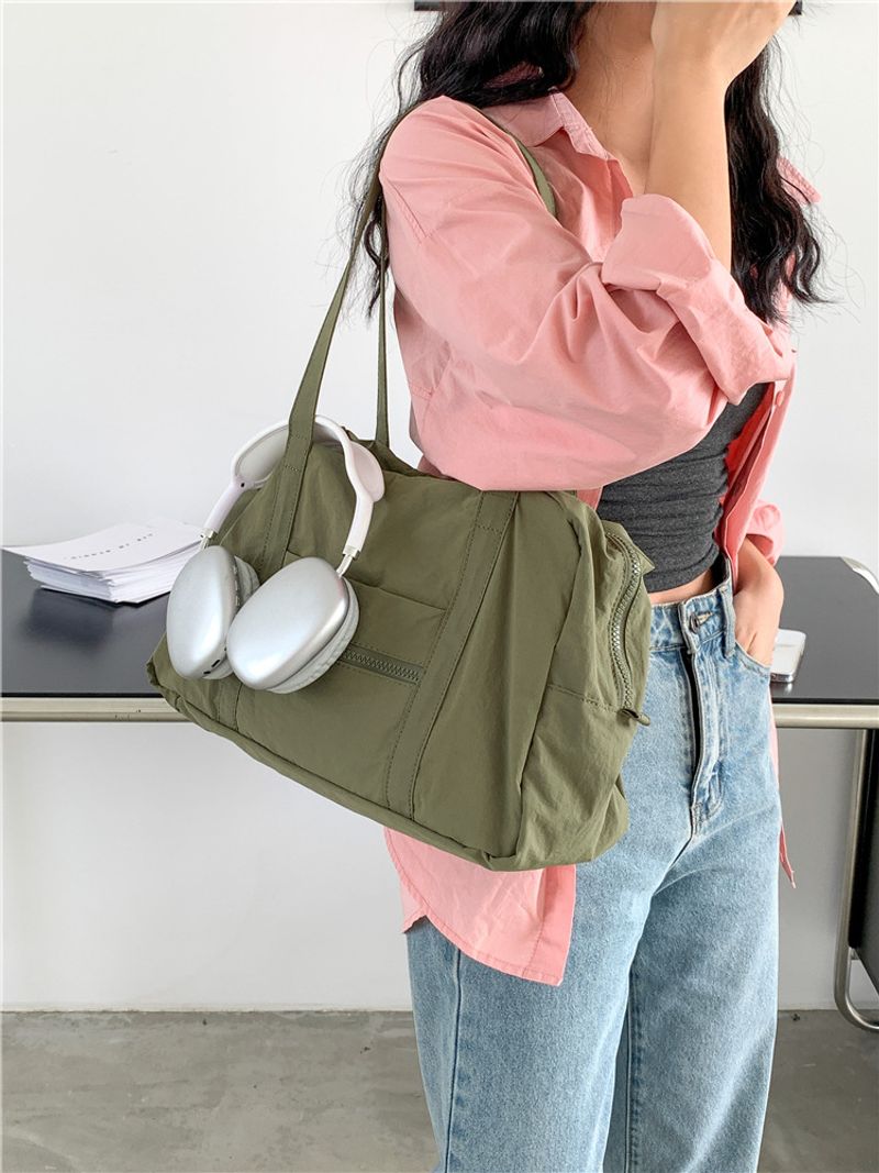 Tragetasche Damen Reißverschluss, Turntasche mit Fächern, Laptop-Arbeitstasche, Krankenschwester-Tanz-Yoga-Tasche für_voghion.com