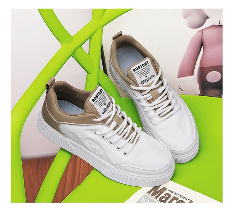 Low-top Casual Sneakers Fashion Men's Breathable Non-slip Wear-resistant Shoes_voghion.com