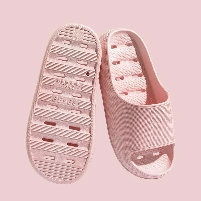 Unisex-Hausschuhe mit dicker Sohle, undichte, schnelltrocknende, weiche Hausschuhe für den Innenbereich_voghion.com