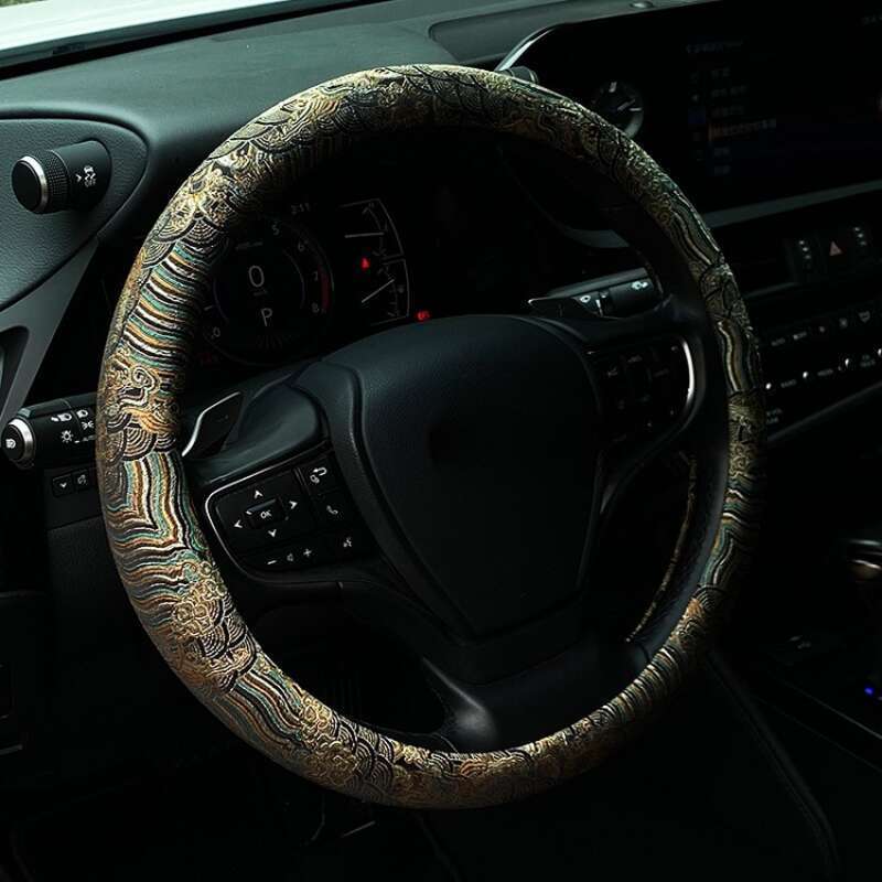 Volan universal cu model de stâncă de nor, brocart țesut, broderie China-Chic, personalizat, creativ, antiderapant_voghion.com