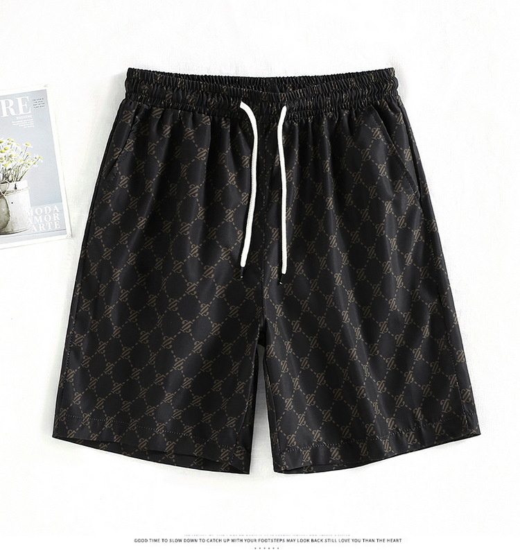 Ice Silk Beach Shorts For Men Summer Casual Running Sport Pants_voghion.com