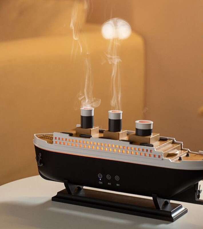 【Timerfunksjon】 Skip Aromaterapi Elektromekanisk Konkurranse Luftfukter Soverom Hjemmekontor Ornament Atmosfære_voghion.com