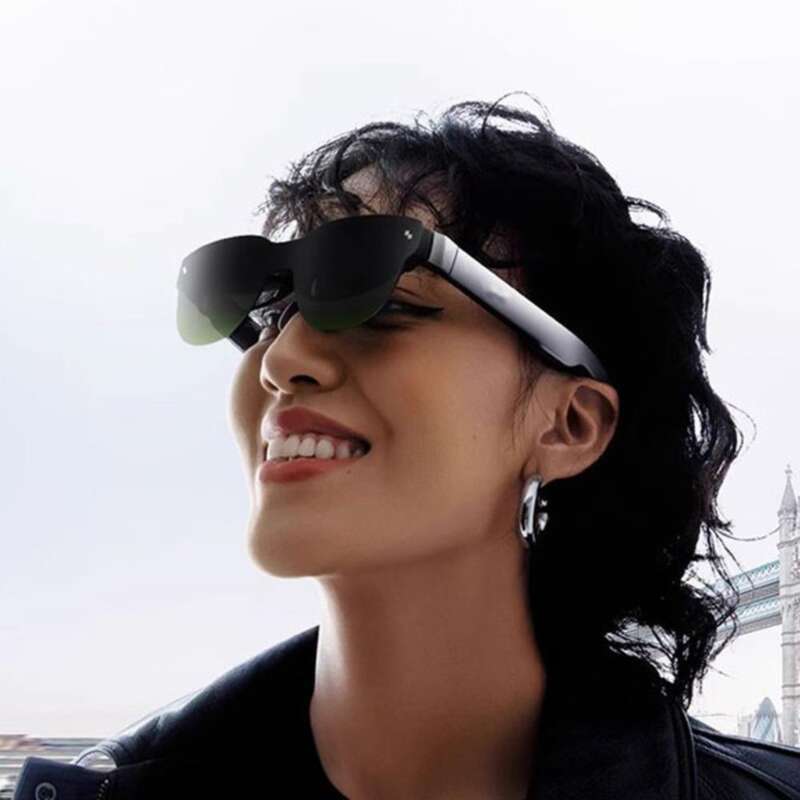 Thunderbird Air3 Pocket TV Lying Mirror Intelligent AR HD Movie Watching Portable Handheld Machine Giant Screen Glasses_voghion.com