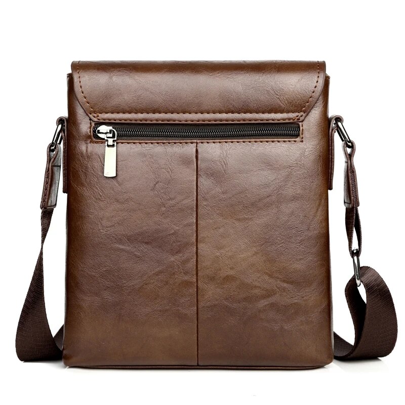 Summer Brand Kangaroo Messenger Bags Leather Casual Crossbody For Men Business Shoulder Bag Male Small Handbag_voghion.com