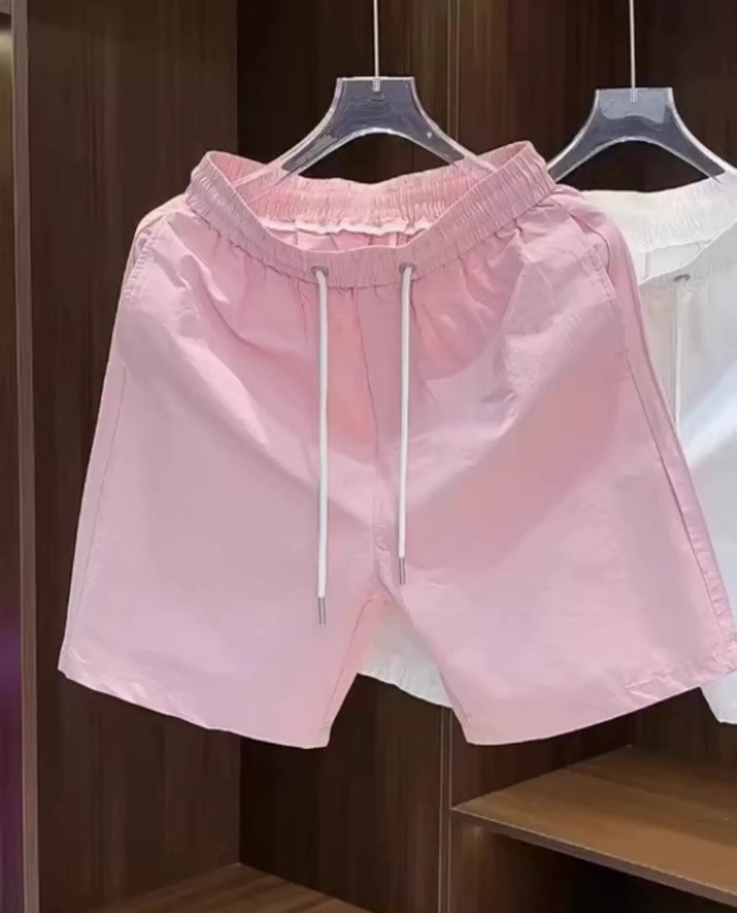 Herrenbekleidung Herren Sommer Dünne Shorts Vielseitige Mehrfarbige Einfarbige Lockere Mittellange Hose Einfaches Temperament Jugend Shorts_voghion.com