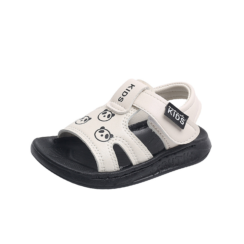 Kid's Clothing Baby sandals for girls 1-6 years old 2 boys cartoon beach shoes 2024 summer new children's non-slip soft-soled toddler shoes_voghion.com