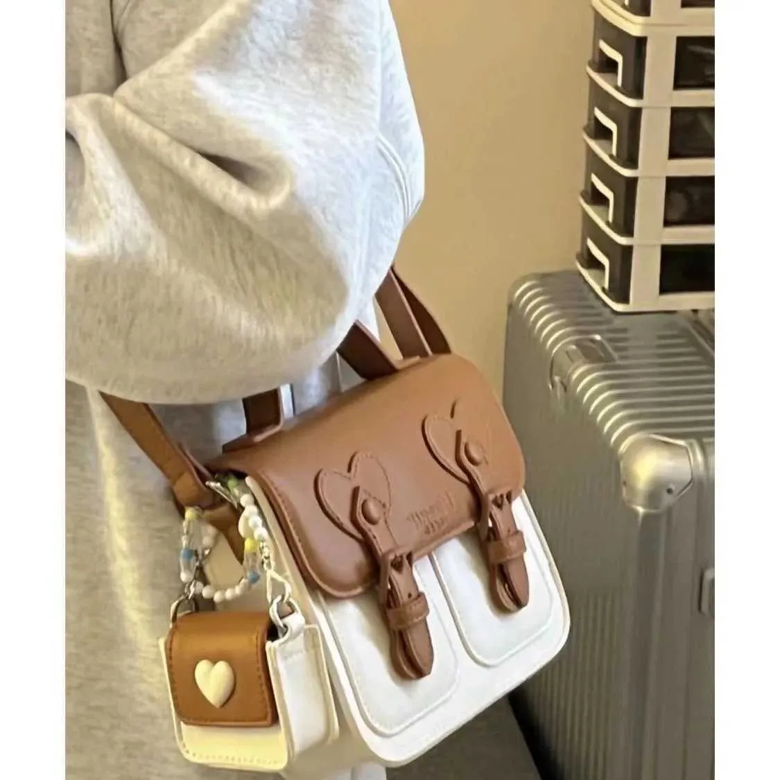 Sac à main pour femme 2023 été nouvelle mode PU simple épaule petit sac carré polyvalent banlieue bandoulière Cambridge_voghion.com