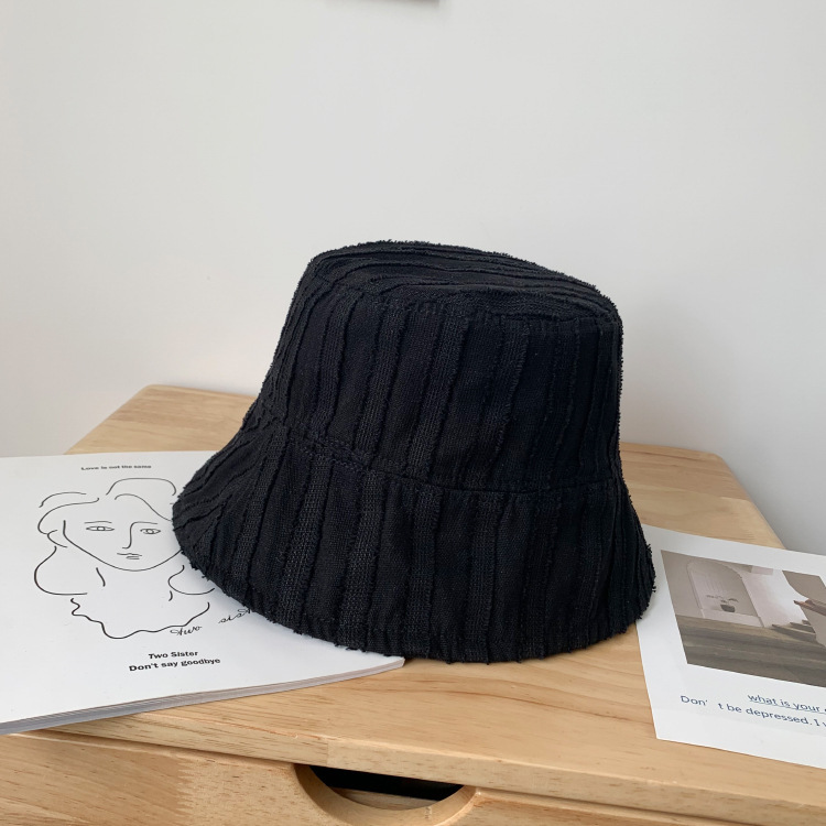Instagram style Korean version versatile fisherman for women in spring and summer, thin shading soft girl bucket hat,_voghion.com