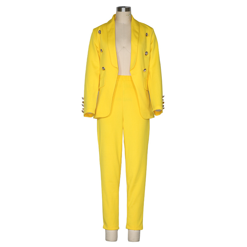 Dammode casual tvådelad kostym_voghion.com