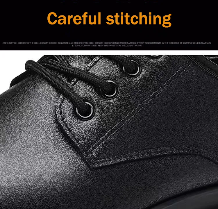 Scarpe uomo in pelle business casual stringate suola morbida_voghion.com