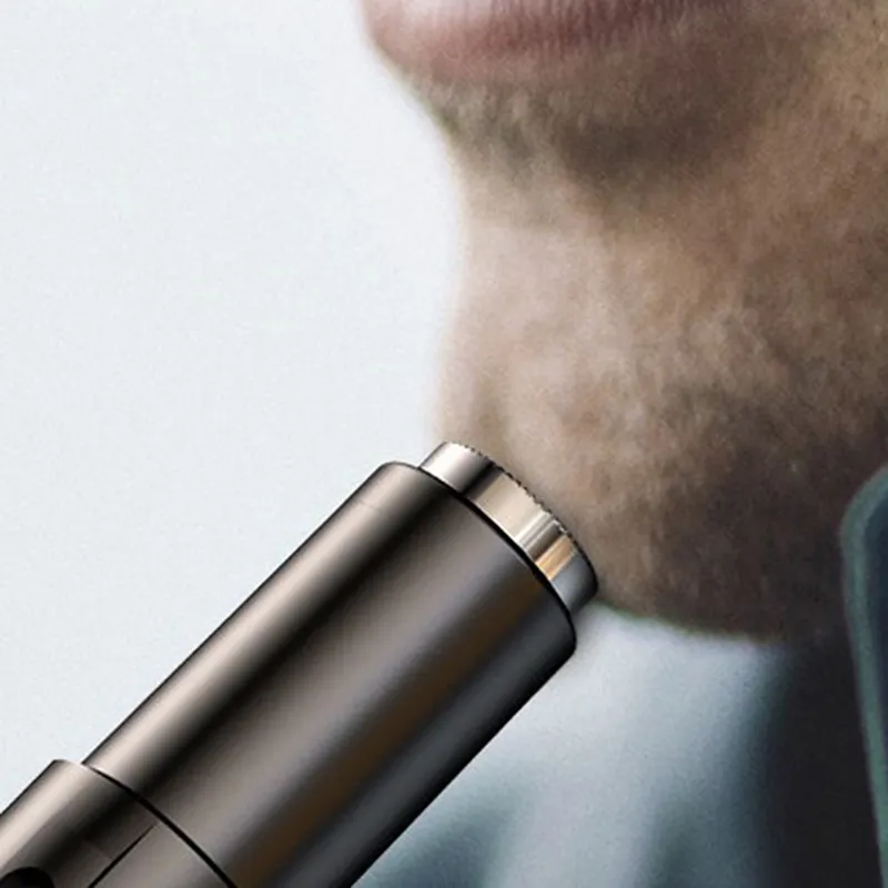 Wiederaufladbarer Nasen- und Ohrhaartrimmer für Herren – Schmerzfreie Haarentfernung, wasserdicht und USB-C_voghion.com