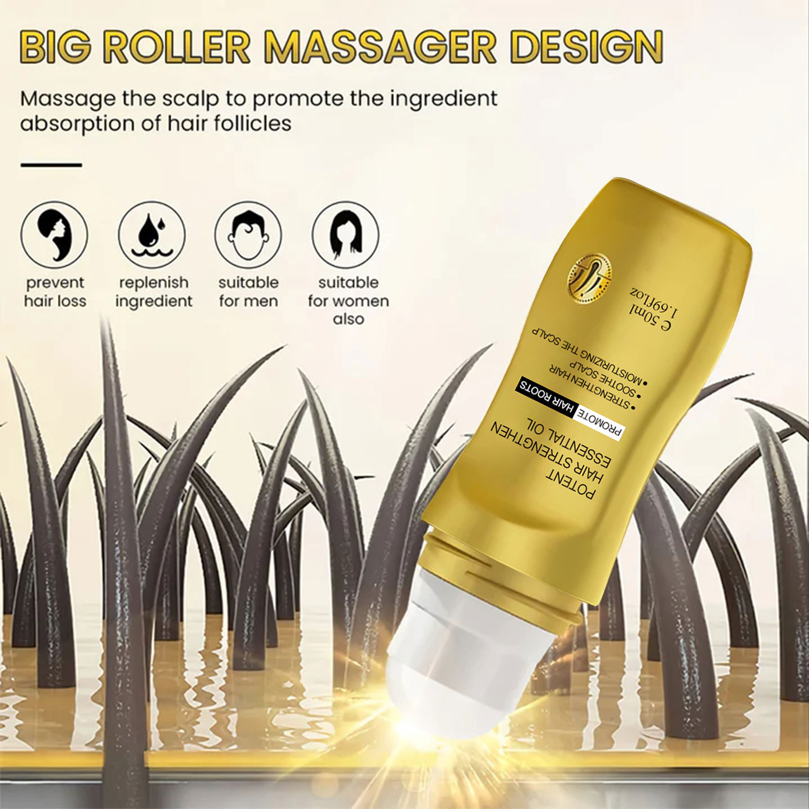 Essenza EELHOE Hair Dense Ball_voghion.com