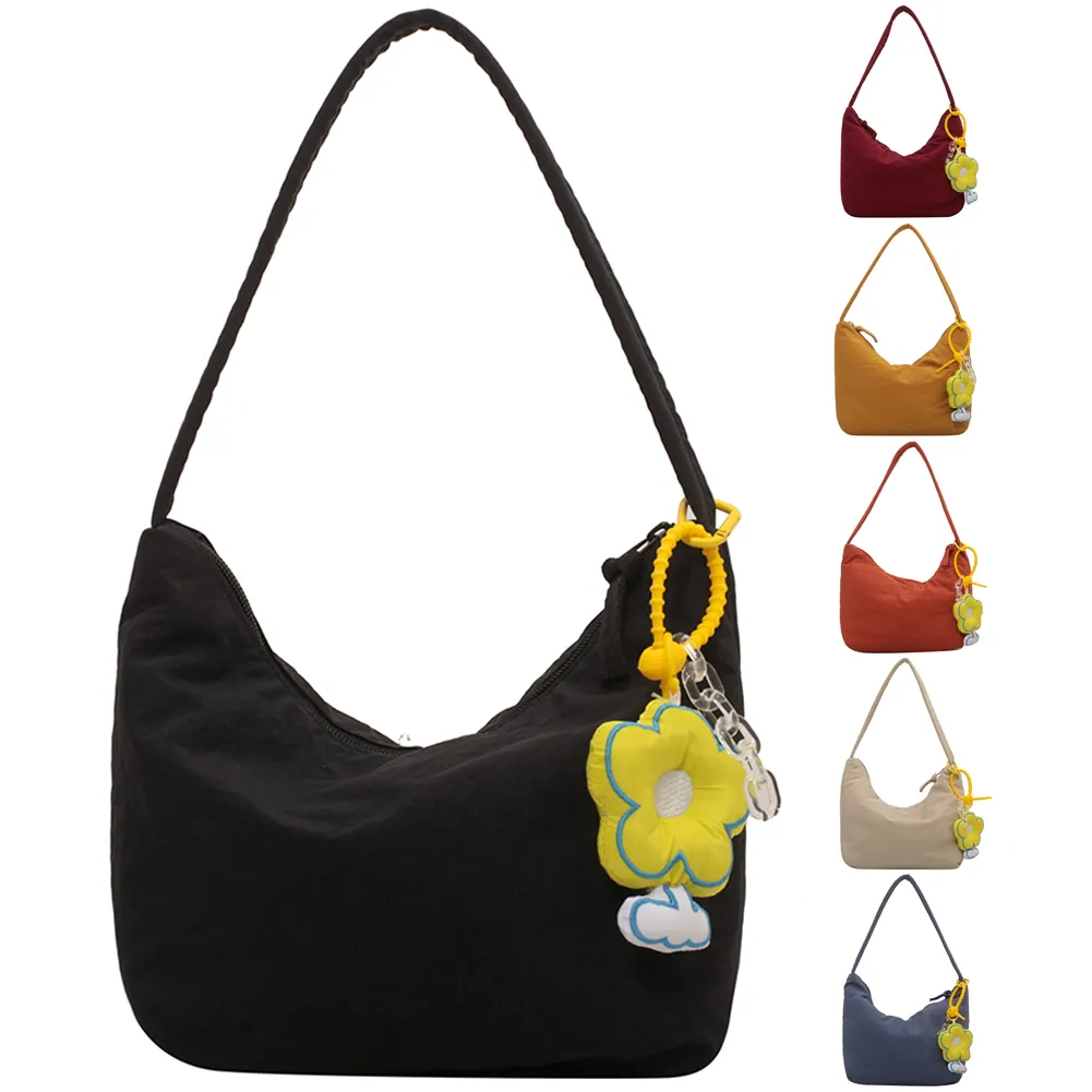 Women Simple Tote With Zipper Closure Female Commute Bag Lightweight For Daily Weekend Vacation_voghion.com