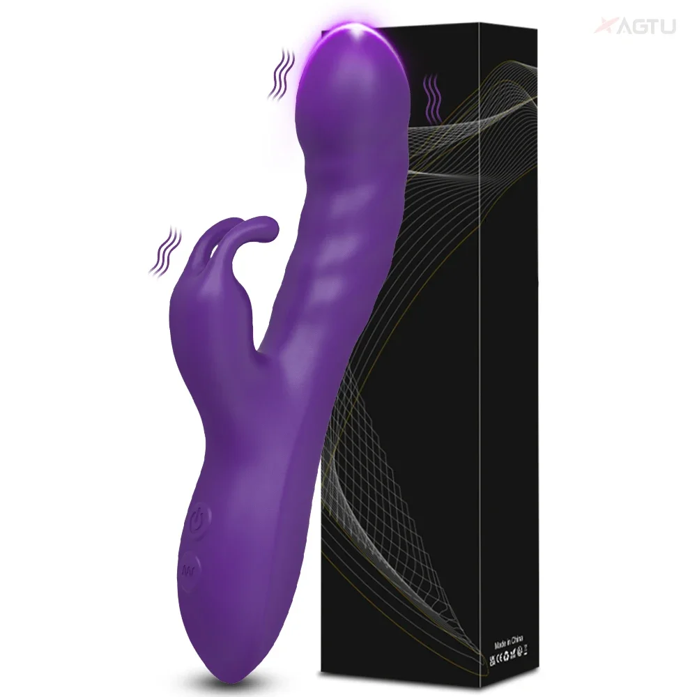 Rabbit Vibrator Für Damen G-punkt Und Klitoris Stimulation_voghion.com