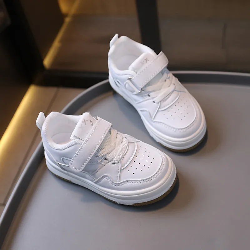 Toddler Kids Fashion Design Walking White Shoes Antiderrapante Cutefeet Casual Trainers Infantil Meninos Meninas Outdoor Board_voghion.com