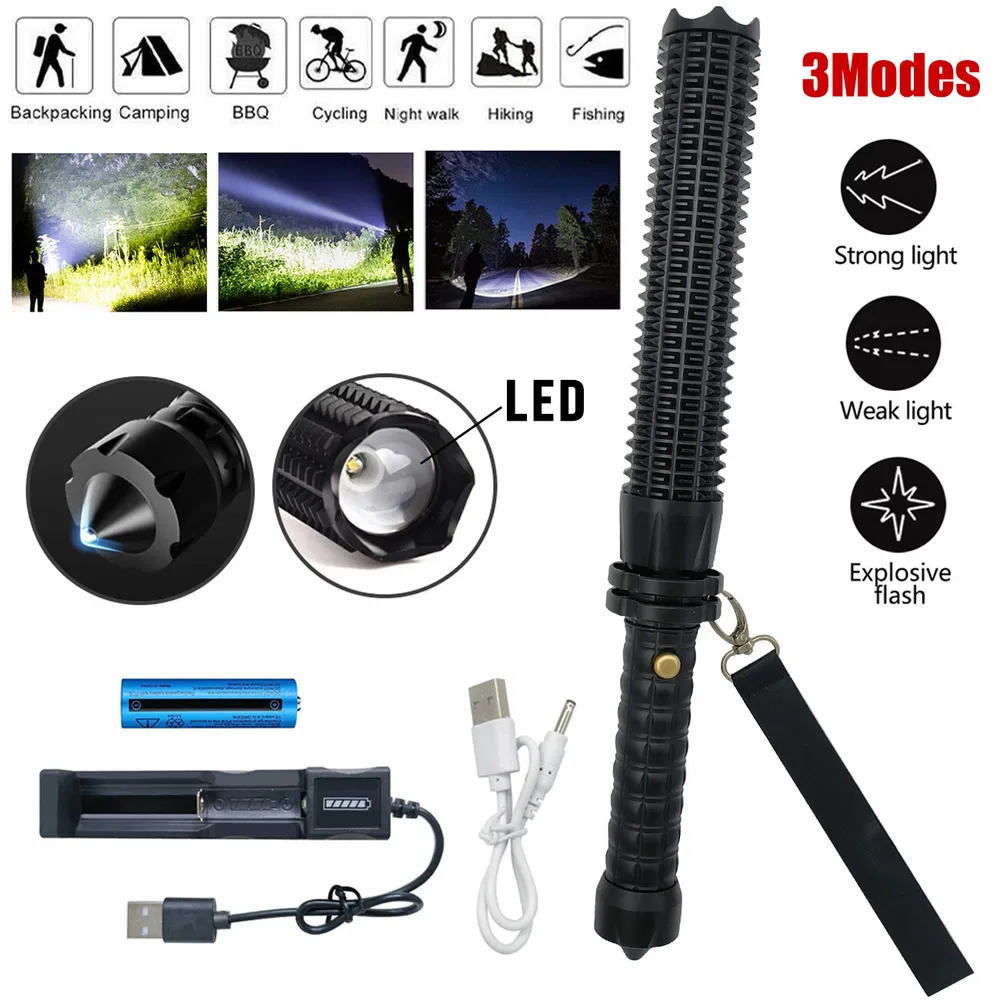 Extrem hell aufladbarer LED-Taschenlampen-Scheinwerfer_voghion.com