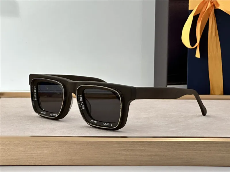 Square Sunglasses For Men Uv400 Acetate Frame Avant-garde Style_voghion.com